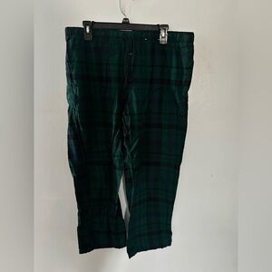 Brand new Old navy, XL, green and dark blue colored plaid pj pants brands